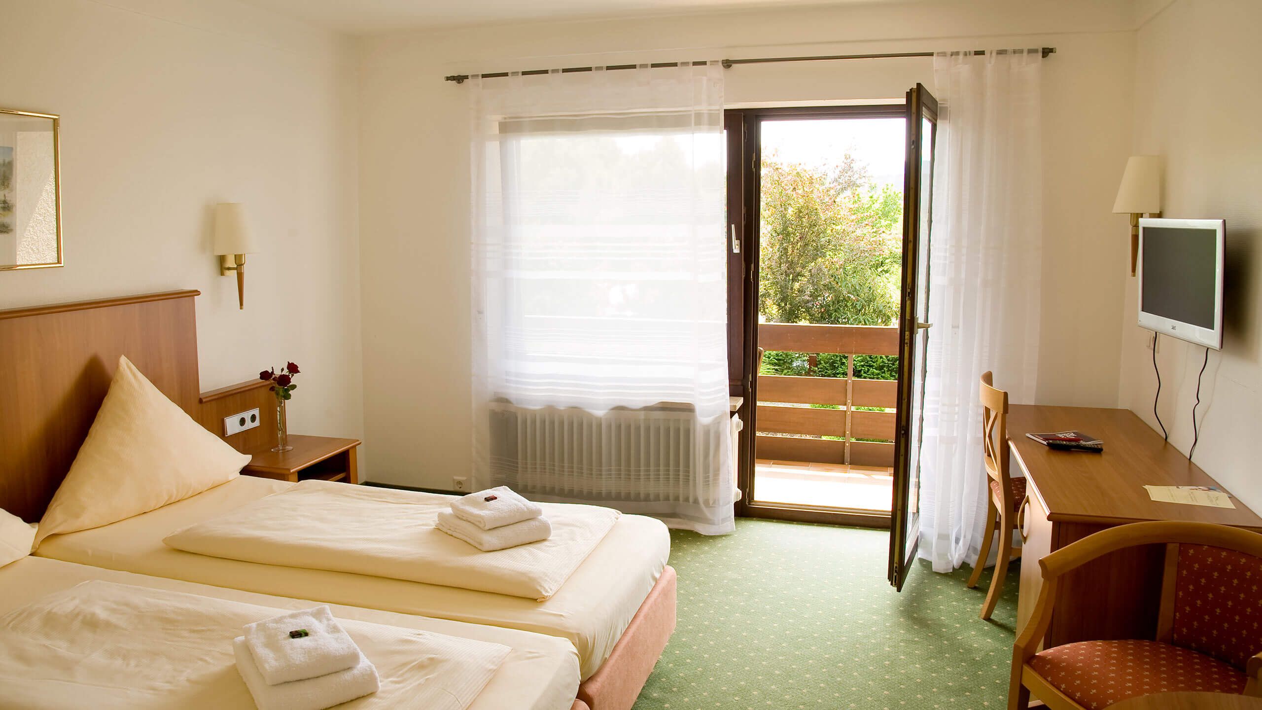 Aqualon Hotel Schweizerblick | Doppelzimmer mit Balkon